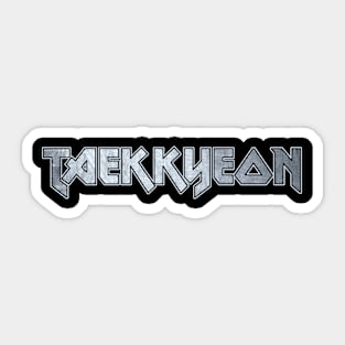 Taekkyeon Sticker